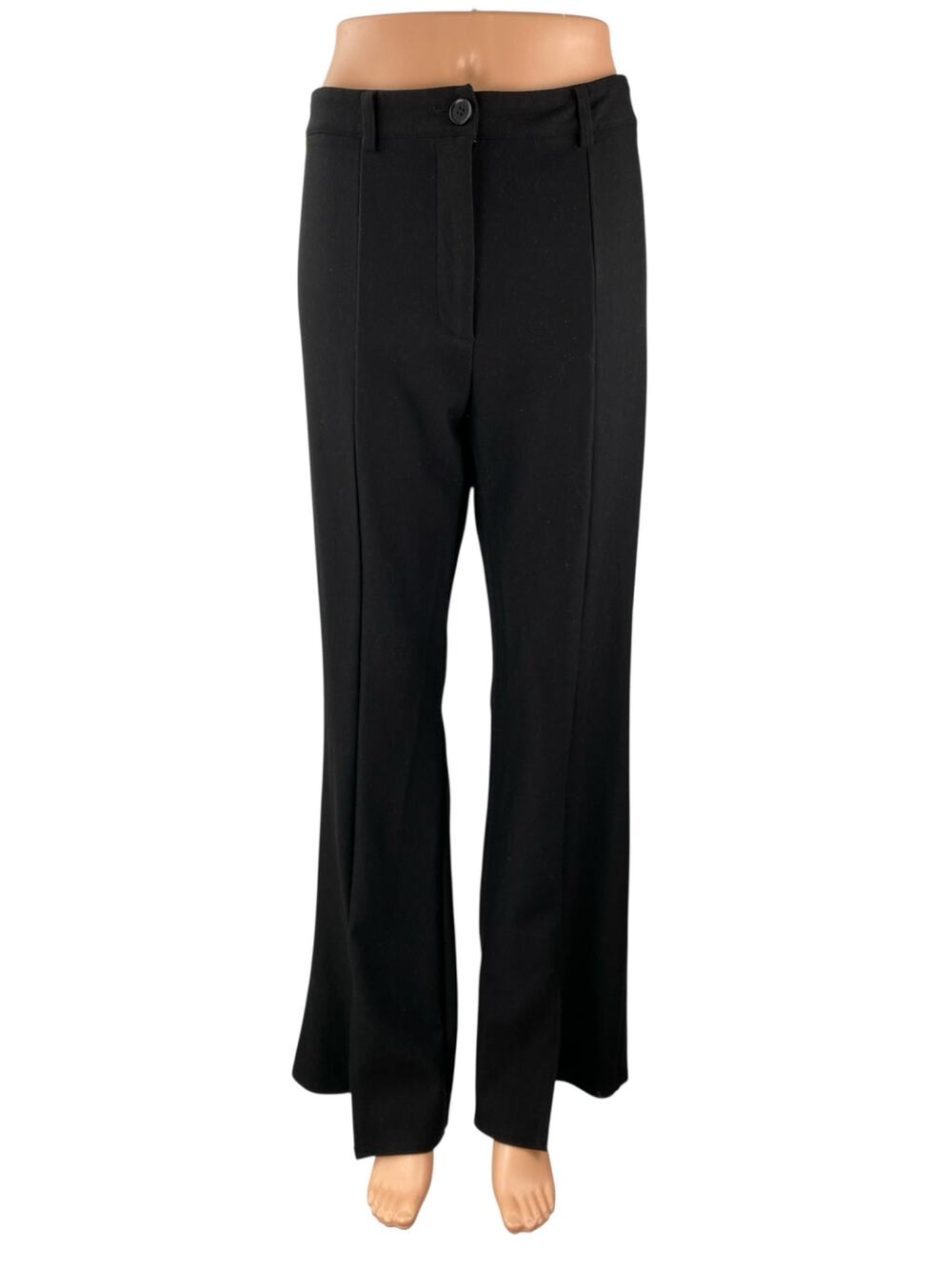 Lulus Women's Black High Waisted Flare Bootcut Wide Leg Trousers Dress Pants XL